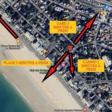 Large Studio On The Seafront Apartamento Pornichet